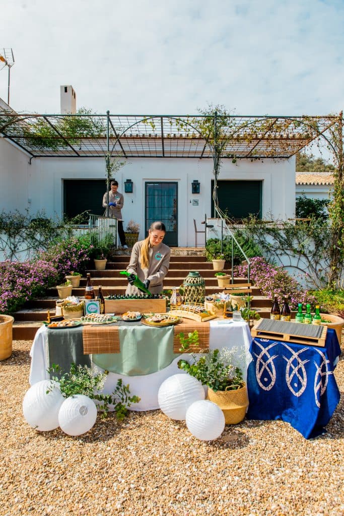 Sushi bar en vivo de Gaman Catering