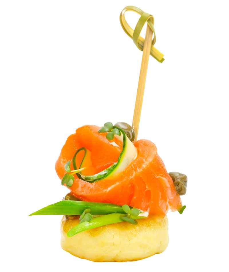 Showcooking en vivo de Catering El Perro Verde