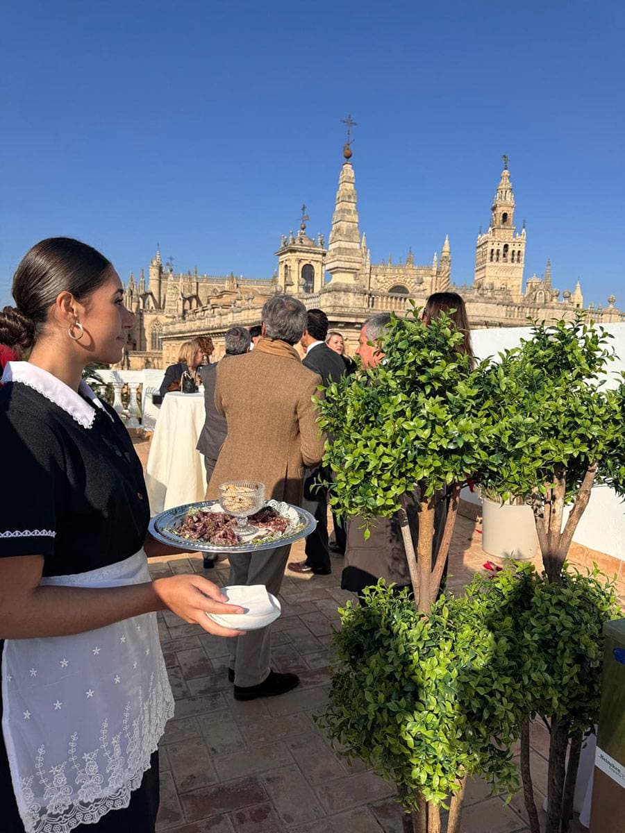 Showcooking en vivo de Rozz Catering