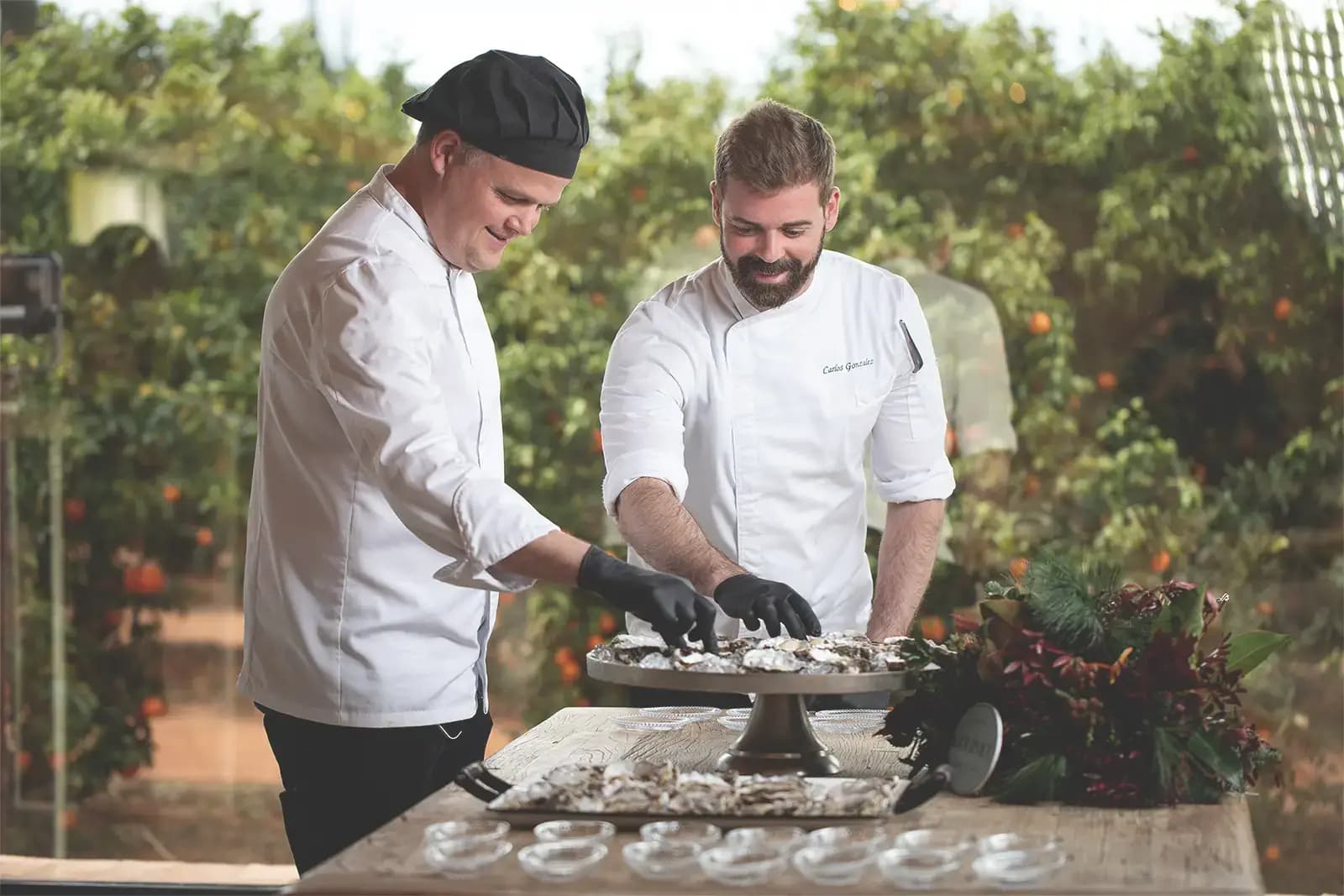 Estación de comida en vivo de Gourmet Catering — foto 4