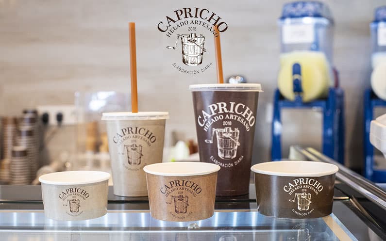 Helados artesanos de Helados Capricho