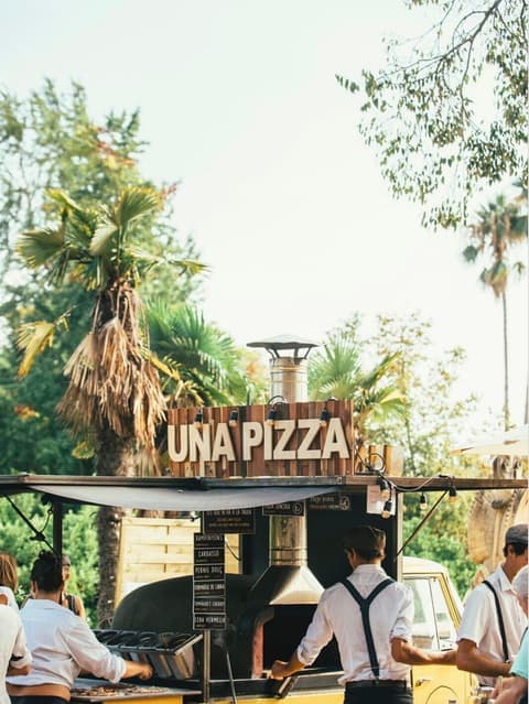Pasta italiana en vivo de Una Pizza Foodtruck
