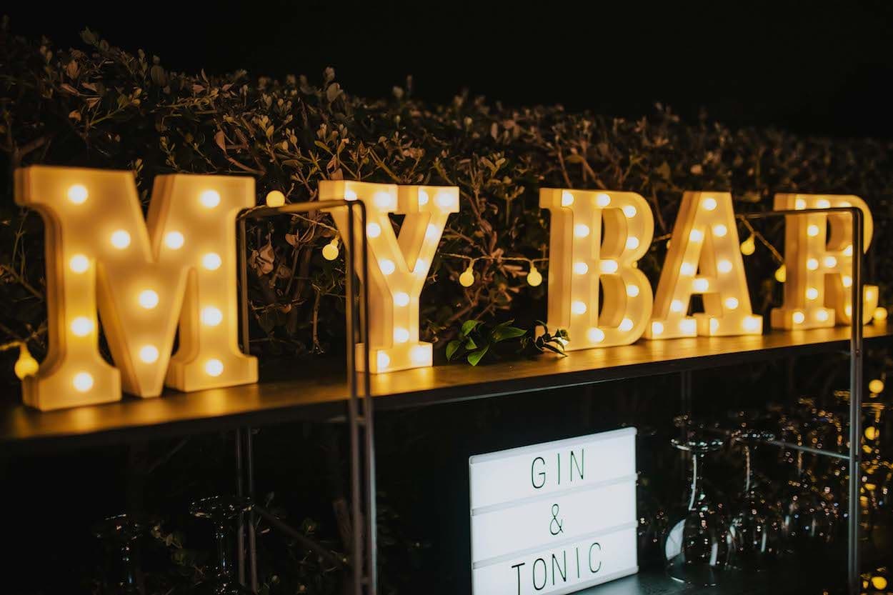 Estación de comida en vivo de My Bar Mobile Events
