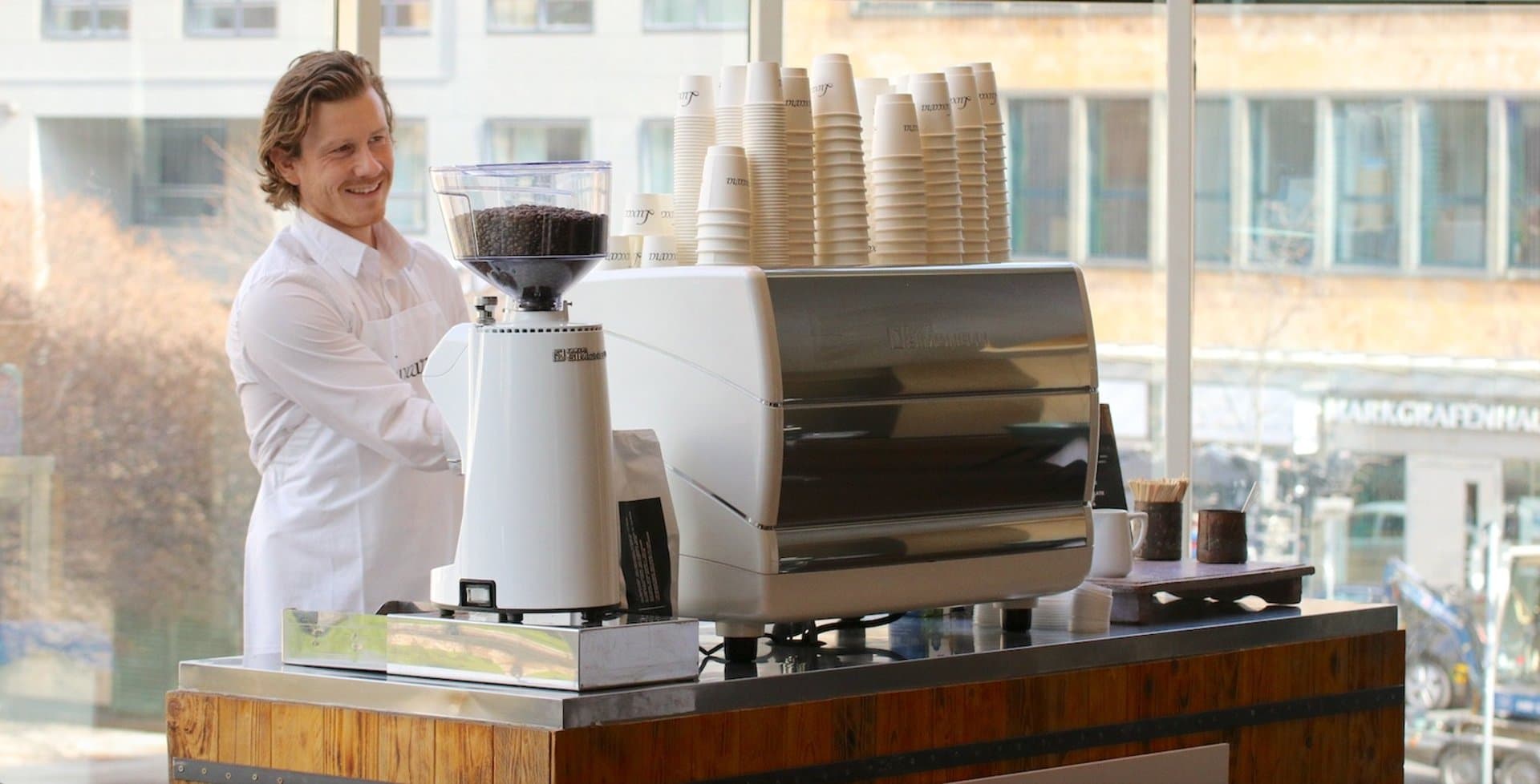 Café de especialidad de Reloaded Catering