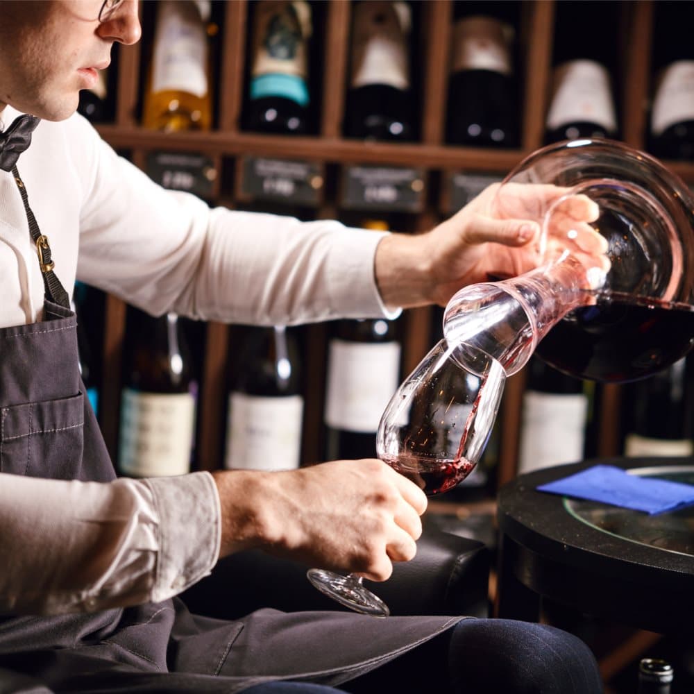 Barra de vinos de La Cava de Piñero