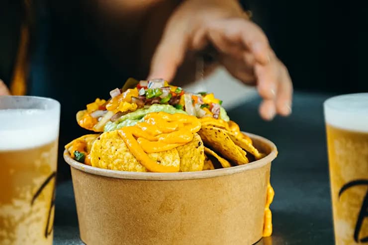 Estación mexicana en vivo de Mala Vida Food Truck